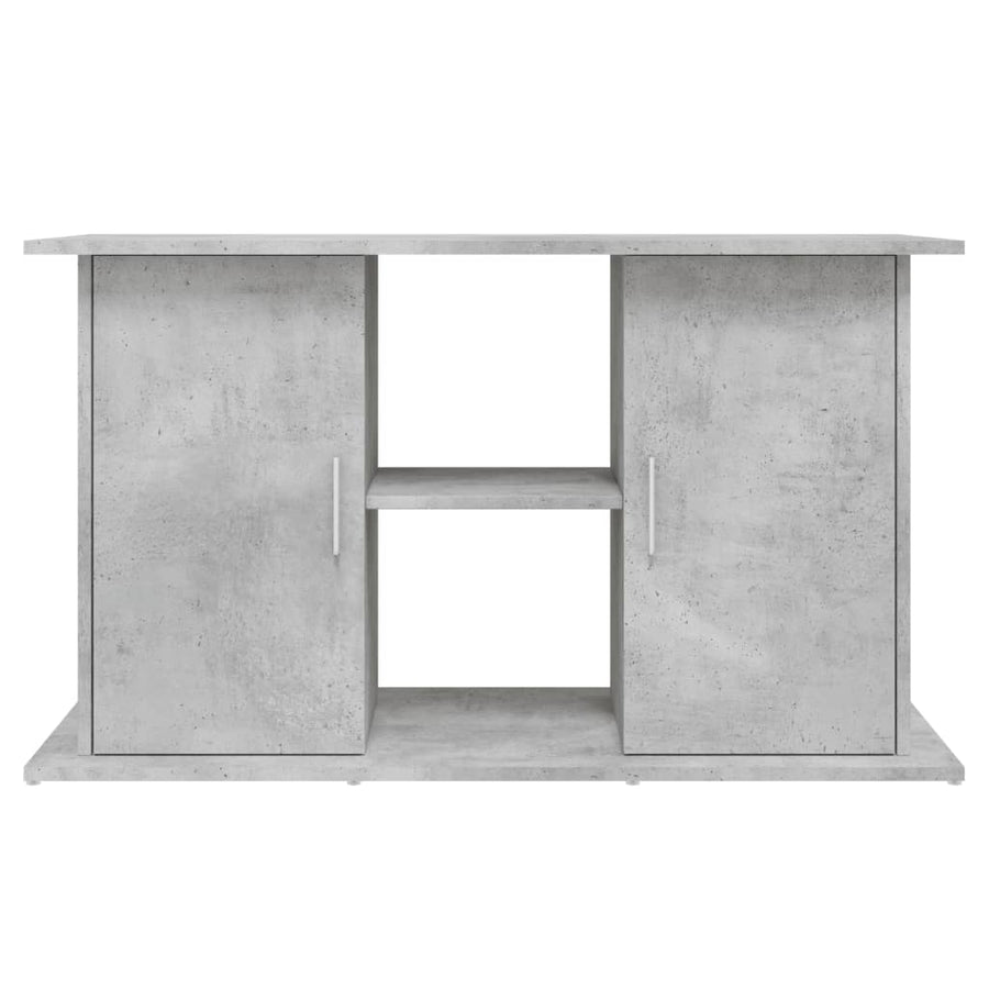 Aquariumstandaard Bewerkt Hout 101 x 41 x 58 cm Betongrijs