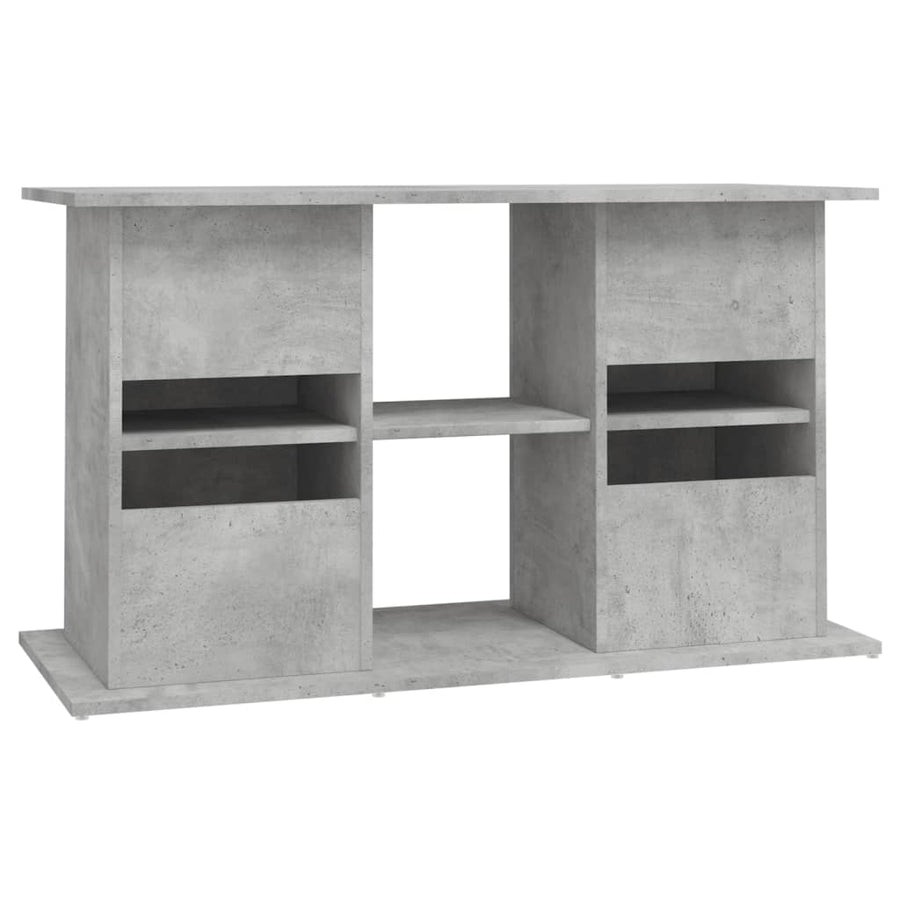 Aquariumstandaard Bewerkt Hout 101 x 41 x 58 cm Betongrijs