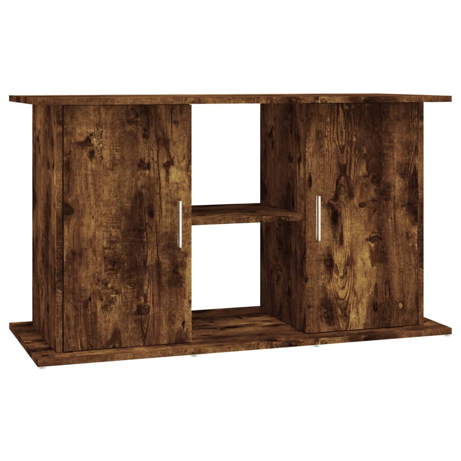 Aquariumstandaard Bewerkt Hout Kleur 101 x 41 x 58 cm Gerookt eiken