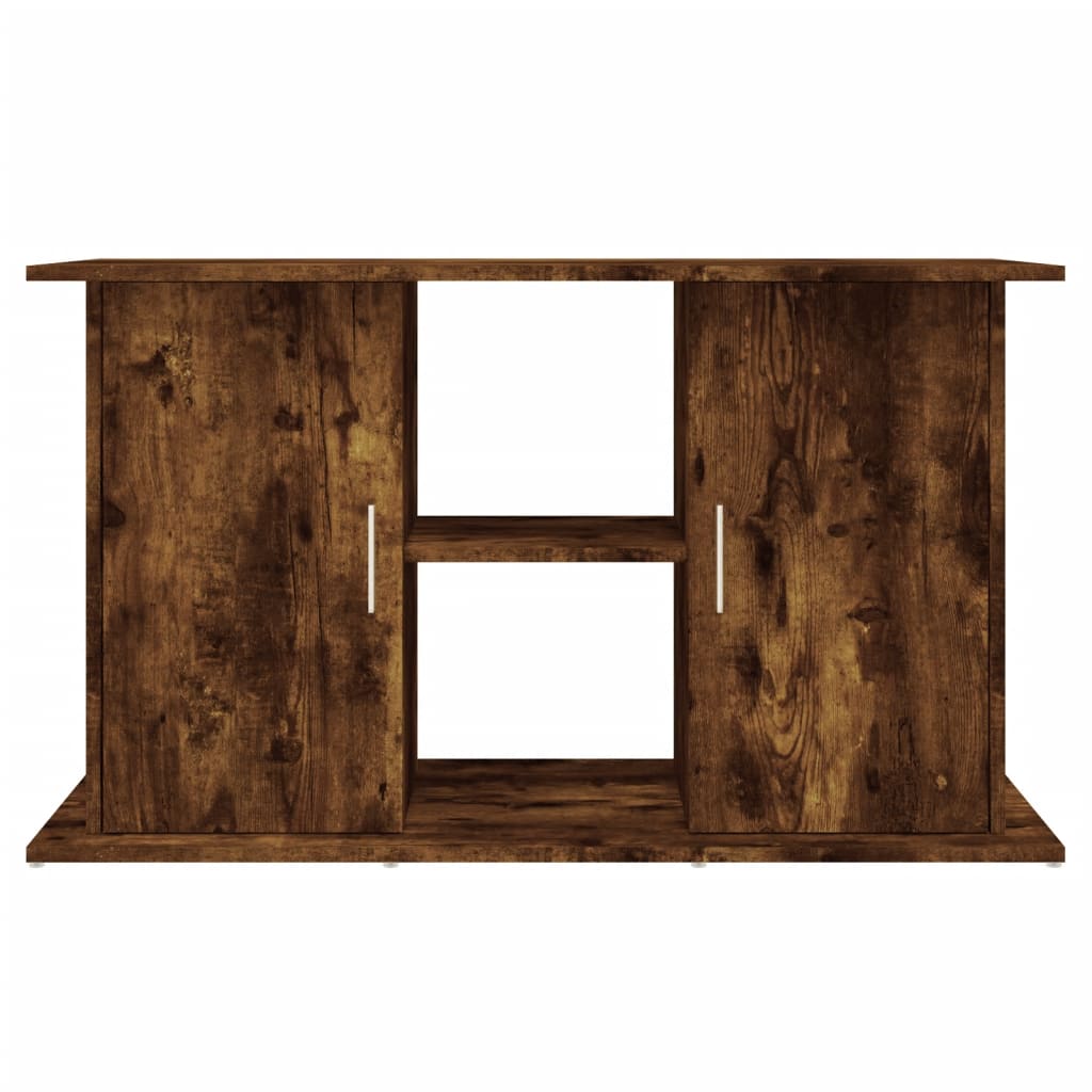 Aquariumstandaard Bewerkt Hout Kleur 101 x 41 x 58 cm Gerookt eiken