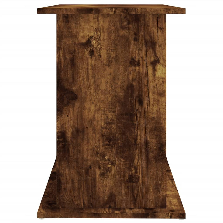 Aquariumstandaard Bewerkt Hout Kleur 101 x 41 x 58 cm Gerookt eiken