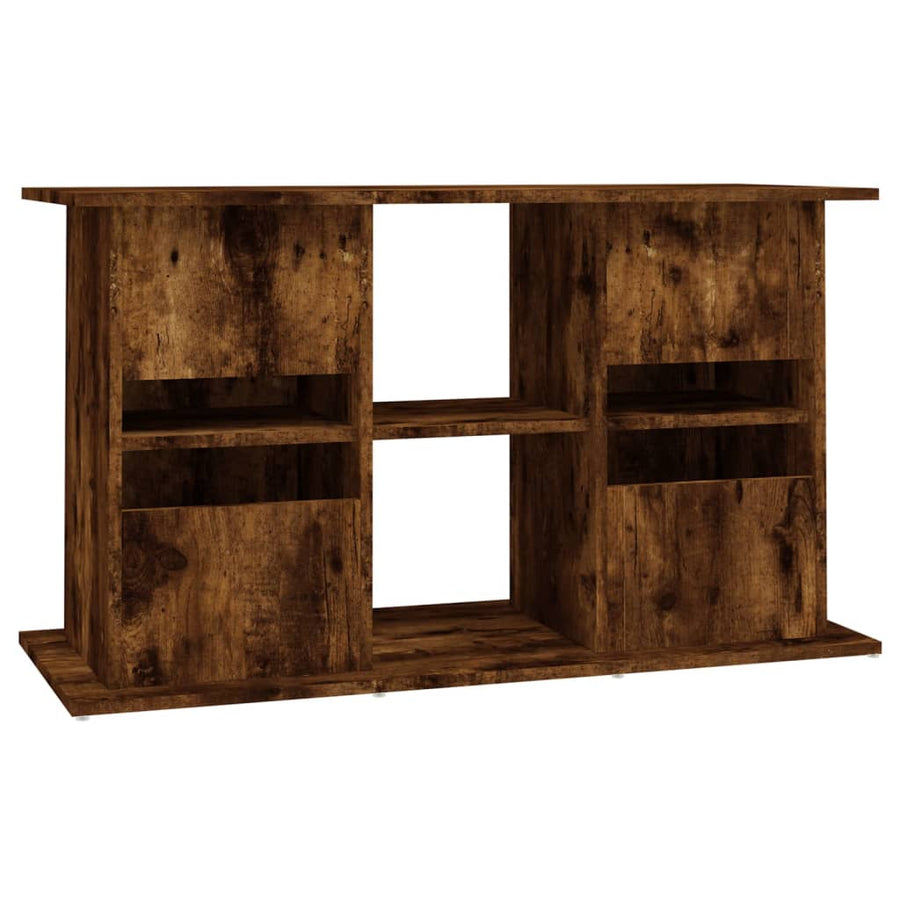 Aquariumstandaard Bewerkt Hout Kleur 101 x 41 x 58 cm Gerookt eiken