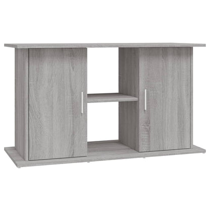 Aquariumstandaard Bewerkt Hout Eiken 101 x 41 x 58 cm Grijs sonoma
