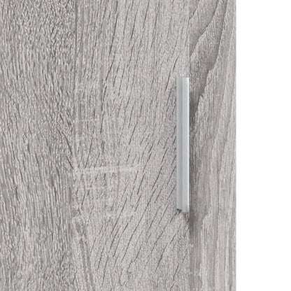 Aquariumstandaard Bewerkt Hout Eiken 101 x 41 x 58 cm Grijs sonoma