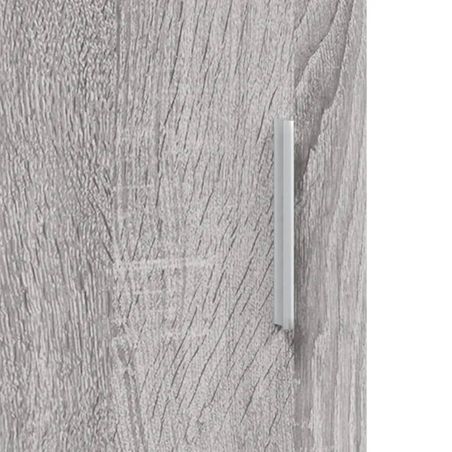 Aquariumstandaard Bewerkt Hout Eiken 101 x 41 x 58 cm Grijs sonoma