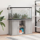 Aquarium Stand 101x41x58 cm Engineered Wood Grey Sonoma Oak