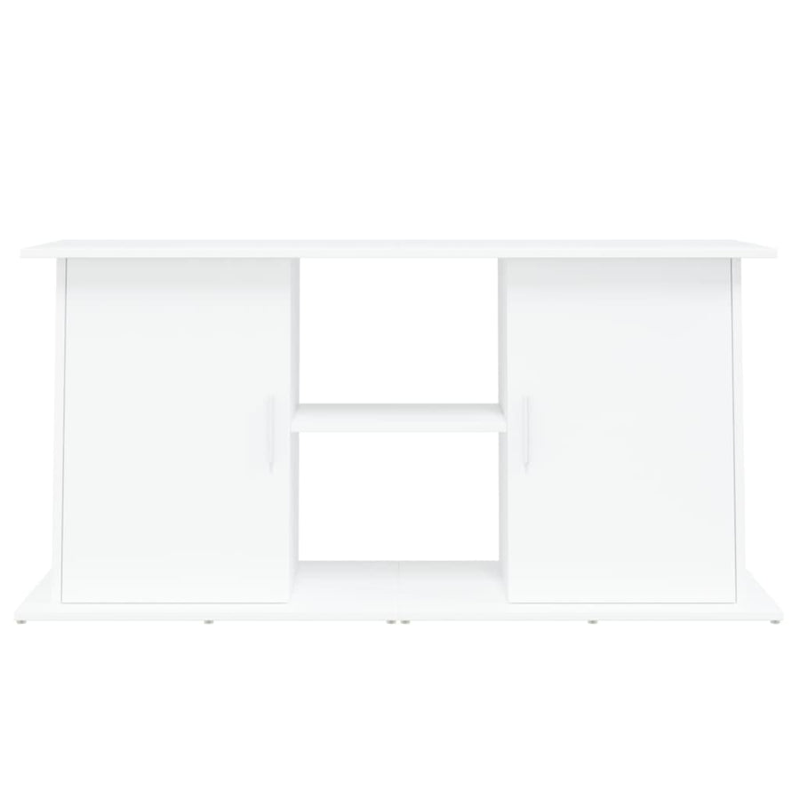 Aquariumstandaard Bewerkt Hout 121 x 41 x 58 cm Wit