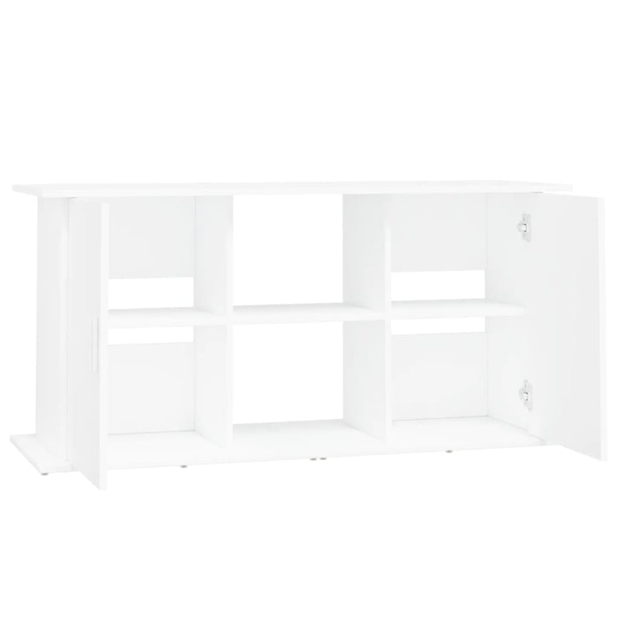 Aquariumstandaard Bewerkt Hout 121 x 41 x 58 cm Wit