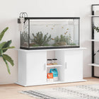Aquarium stand 121x41x58 cm treated wood white