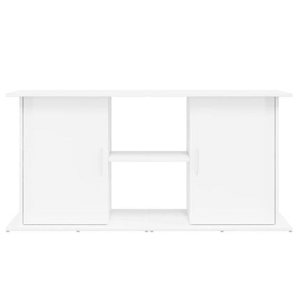 Aquariumstandaard Bewerkt Hout 121 x 41 x 58 cm Hoogglans wit