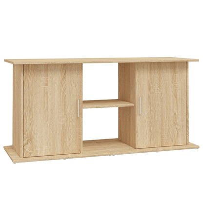 Aquariumstandaard Bewerkt Hout Kleurig 121 x 41 x 58 cm Sonoma eiken