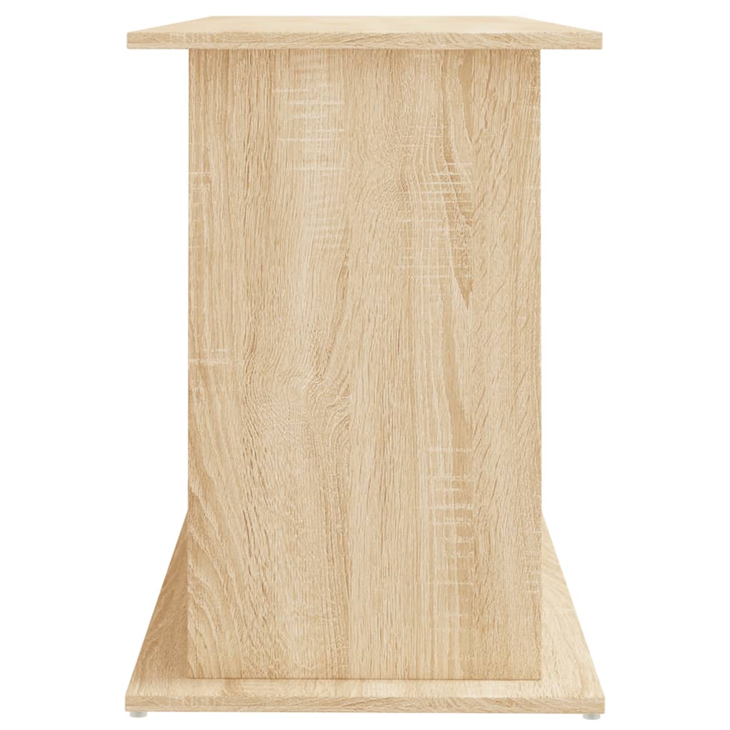 Aquariumstandaard Bewerkt Hout Kleurig 121 x 41 x 58 cm Sonoma eiken