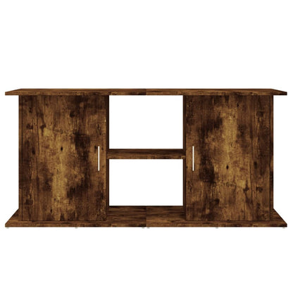 Aquariumstandaard Bewerkt Hout Kleur 121 x 41 x 58 cm Gerookt eiken