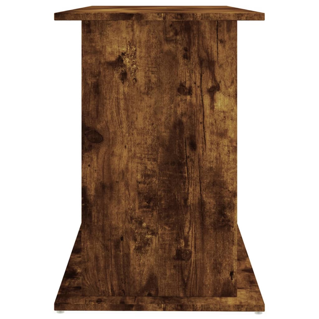 Aquariumstandaard Bewerkt Hout Kleur 121 x 41 x 58 cm Gerookt eiken