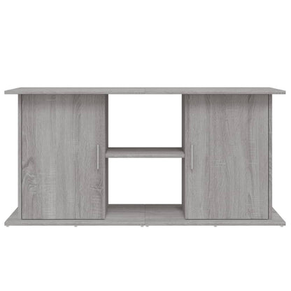 Aquariumstandaard Bewerkt Hout Eiken 121 x 41 x 58 cm Grijs sonoma
