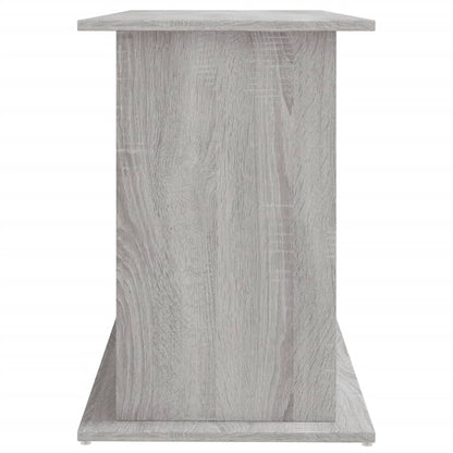 Aquariumstandaard Bewerkt Hout Eiken 121 x 41 x 58 cm Grijs sonoma
