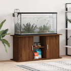 Aquariumstandaard Bewerkt Hout 121 x 41 x 58 cm bruin eikenkleur