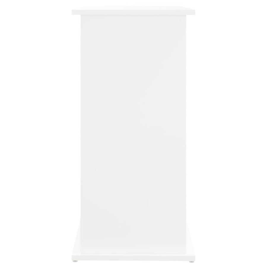 Aquariumstandaard Bewerkt Hout 81 x 36 x 73 cm Wit