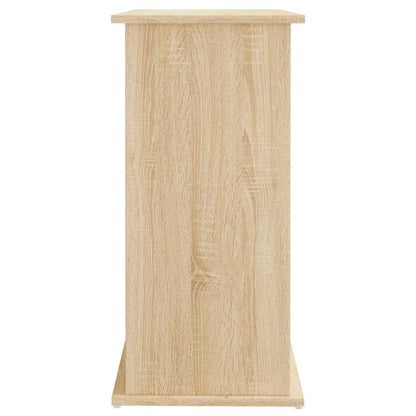 Aquariumstandaard Bewerkt Hout Kleurig 81 x 36 x 73 cm Sonoma eiken