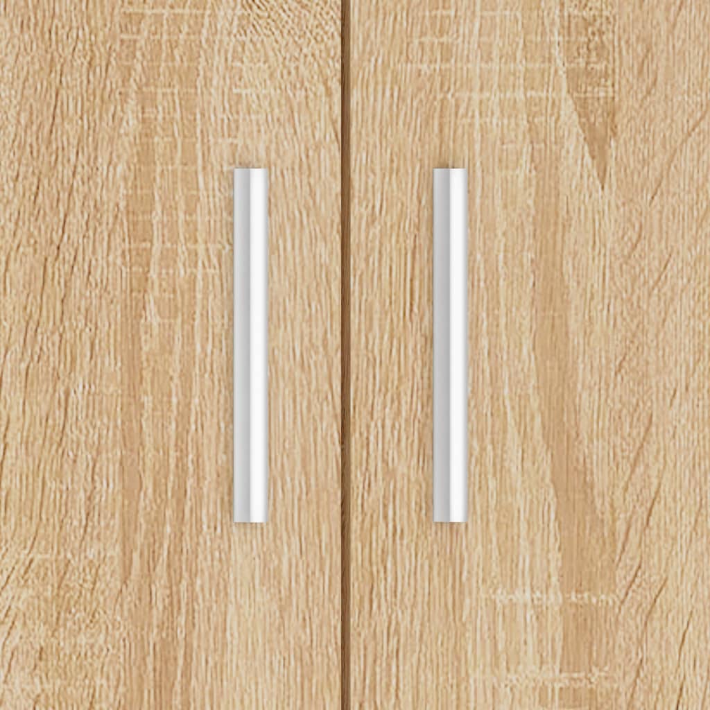 Aquariumstandaard Bewerkt Hout Kleurig 81 x 36 x 73 cm Sonoma eiken