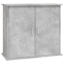 Aquariumstandaard Bewerkt Hout 81 x 36 x 73 cm Betongrijs