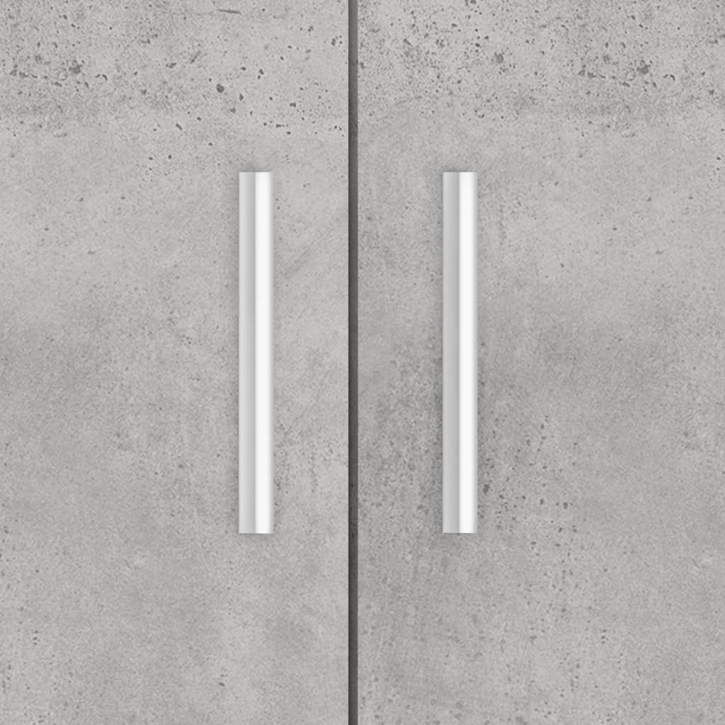 Aquariumstandaard Bewerkt Hout 81 x 36 x 73 cm Betongrijs