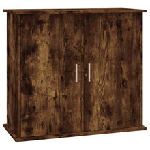 Aquariumstandaard Bewerkt Hout Kleurig 81 x 36 x 73 cm Gerookt eiken