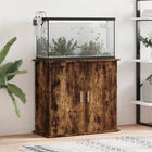 Aquarium stand 81x36x73 cm engineered wood smoked oak