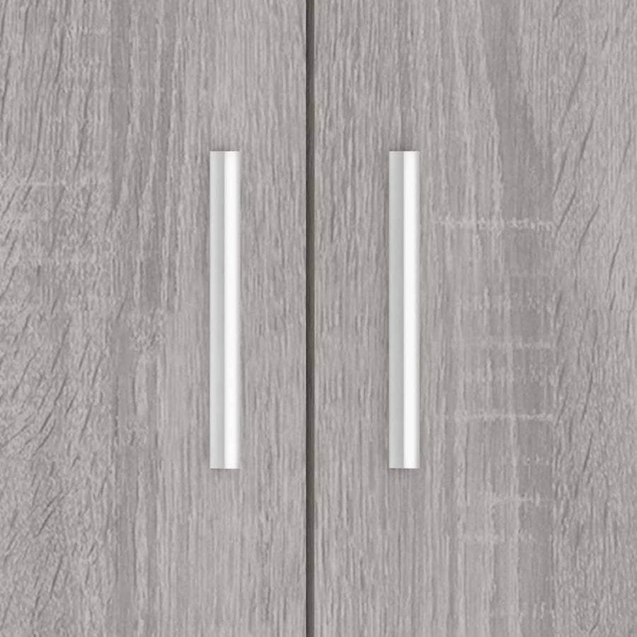 Aquariumstandaard Bewerkt Hout Eiken 81 x 36 x 73 cm Grijs sonoma