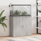 Aquarium Stand 81x36x73 cm Engineered Wood Grey Sonoma Oak