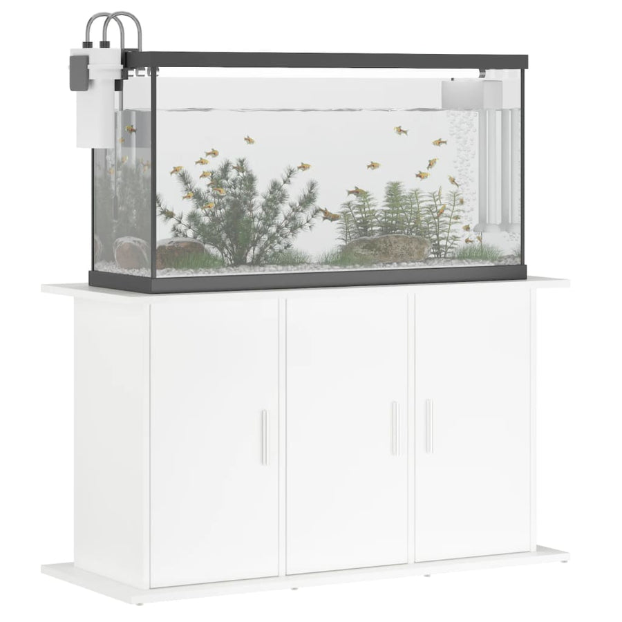 Aquariumstandaard Bewerkt Hout 101 x 41 x 58 cm Wit