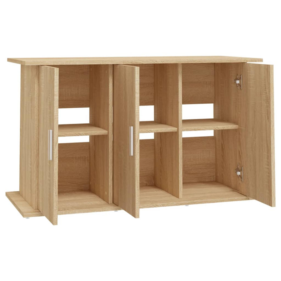 Aquariumstandaard Bewerkt Hout Kleurig 101 x 41 x 58 cm Sonoma eiken