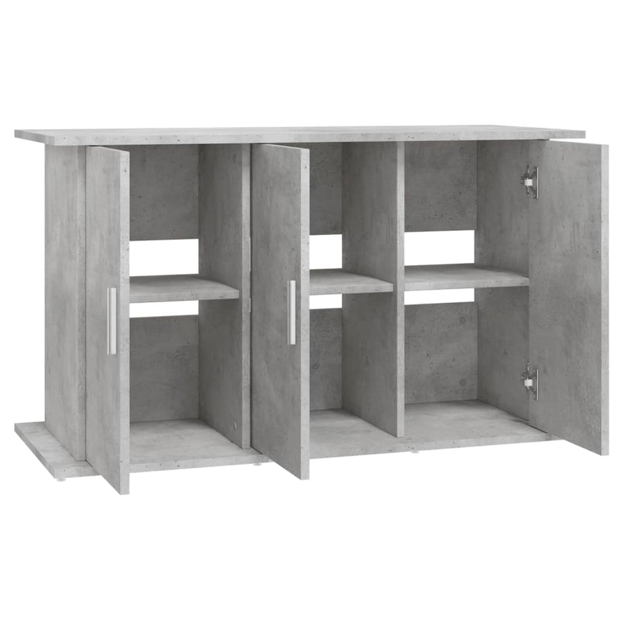 Aquariumstandaard Bewerkt Hout 101 x 41 x 58 cm Betongrijs