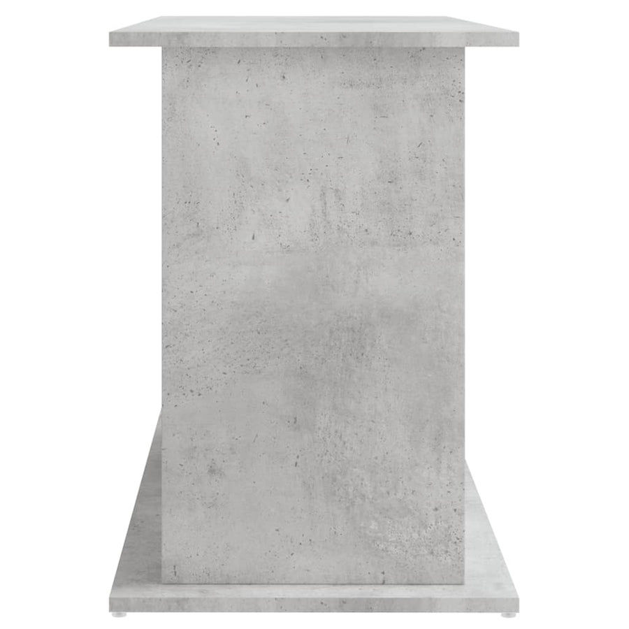 Aquariumstandaard Bewerkt Hout 101 x 41 x 58 cm Betongrijs