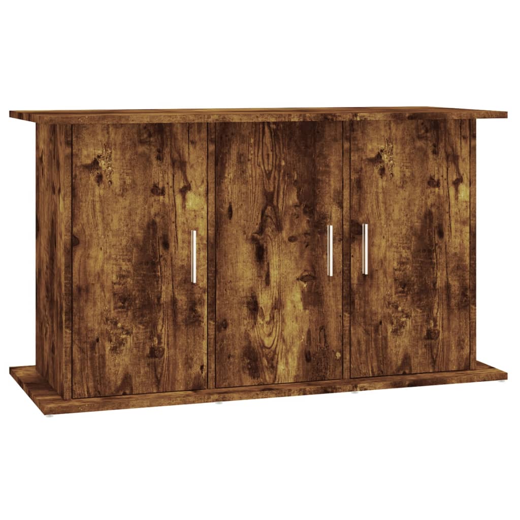 Aquariumstandaard Bewerkt Hout Kleur 101 x 41 x 58 cm Gerookt eiken