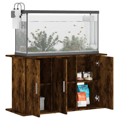 Aquariumstandaard Bewerkt Hout Kleur 101 x 41 x 58 cm Gerookt eiken