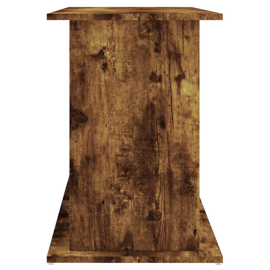 Aquariumstandaard Bewerkt Hout Kleur 101 x 41 x 58 cm Gerookt eiken