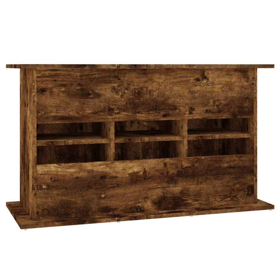 Aquariumstandaard Bewerkt Hout Kleur 101 x 41 x 58 cm Gerookt eiken