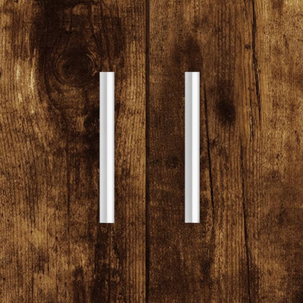 Aquariumstandaard Bewerkt Hout Kleur 101 x 41 x 58 cm Gerookt eiken