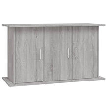 Aquariumstandaard Bewerkt Hout Eiken 101 x 41 x 58 cm Grijs sonoma