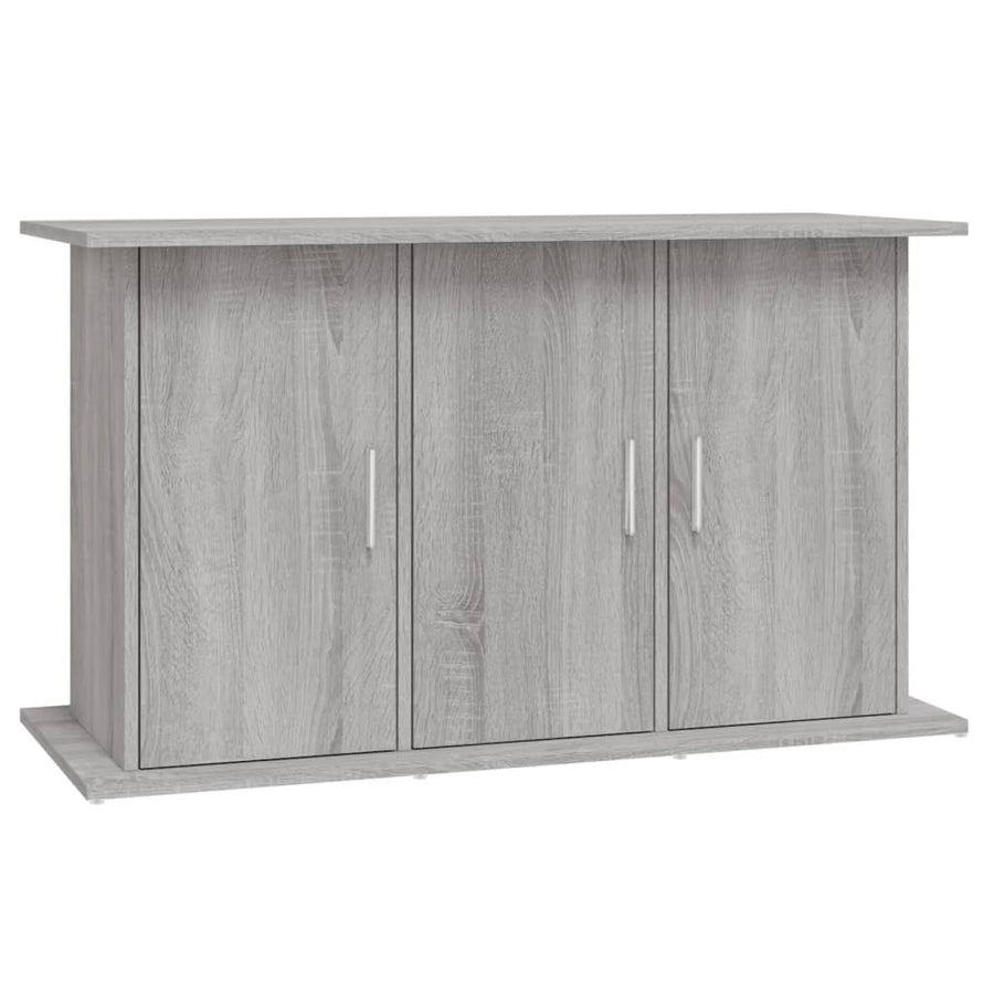 Aquariumstandaard Bewerkt Hout Eiken 101 x 41 x 58 cm Grijs sonoma