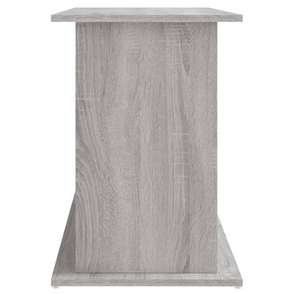 Aquariumstandaard Bewerkt Hout Eiken 101 x 41 x 58 cm Grijs sonoma