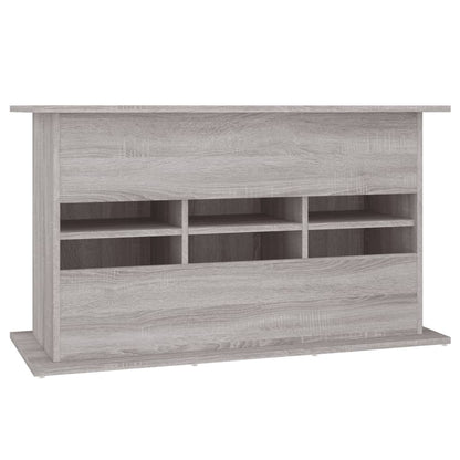 Aquariumstandaard Bewerkt Hout Eiken 101 x 41 x 58 cm Grijs sonoma