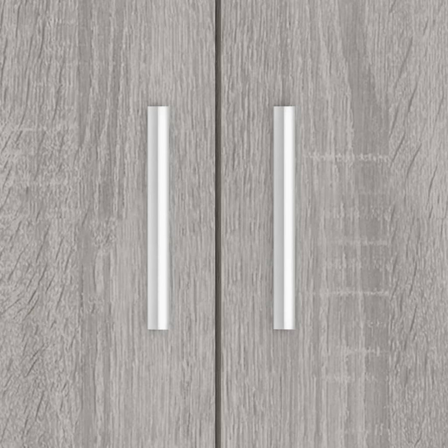 Aquariumstandaard Bewerkt Hout Eiken 101 x 41 x 58 cm Grijs sonoma