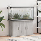 Aquarium Stand 101x41x58 cm Engineered Wood Grey Sonoma Oak