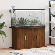 Aquariumstandaard 101x41x58 cm bewerkt hout bruin