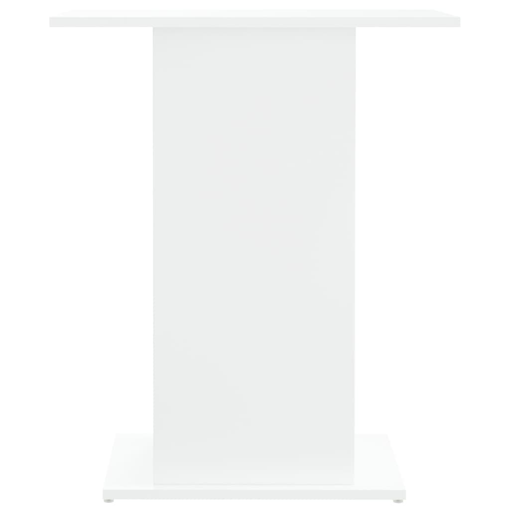 Aquariumstandaard 60,5X36X72,5 Cm Bewerkt Hout 60.5 x 36 x 72.5 cm Wit