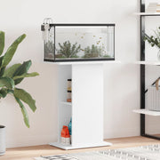Aquarium stand 60.5x36x72.5 cm treated wood white