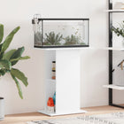 Aquariumstandaard 60,5x36x72,5 cm hoogglans wit
