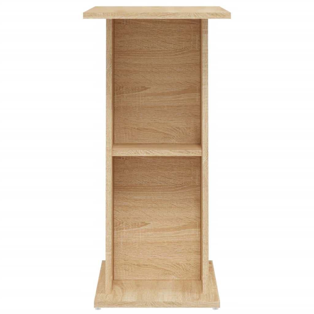 Aquariumstandaard 60,5X36X72,5 Cm Bewerkt Hout 60.5 x 36 x 72.5 cm Sonoma eiken